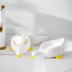 Wütende Ente Cartoon Lagerung Drainable