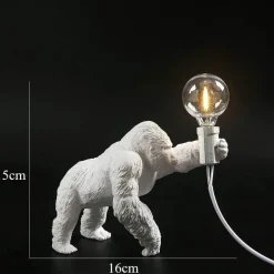 Wütende Gorilla-Nachtlampe – einzigartige Tischlampe für die Inneneinrichtung