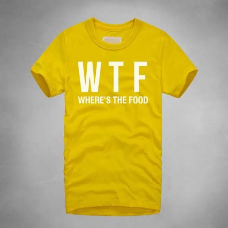 WTF Wo ist das Essen T-Shirt - Lustiges Foodie T-Shirt
