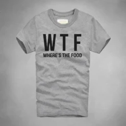 WTF Wo ist das Essen T-Shirt - Lustiges Foodie T-Shirt