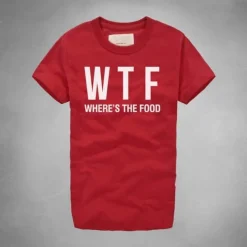 WTF Wo ist das Essen T-Shirt - Lustiges Foodie T-Shirt