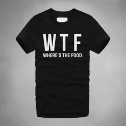 WTF Wo ist das Essen T-Shirt - Lustiges Foodie T-Shirt