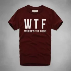 WTF Wo ist das Essen T-Shirt - Lustiges Foodie T-Shirt