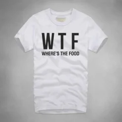 WTF Wo ist das Essen T-Shirt - Lustiges Foodie T-Shirt