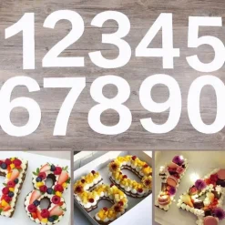 Zahlen-Kuchenform – vielseitiges Backwerkzeug für dekorierte Kuchen von 10 bis 35 cm