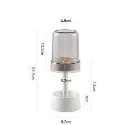 Zahnbürstenhalter – Staubdichter Badezimmer-Organizer