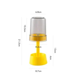 Zahnbürstenhalter – Staubdichter Badezimmer-Organizer