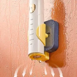 Zahnbürstenhalter zur Wandmontage – Badezimmer-Organizer mit Schwerkraftsensor