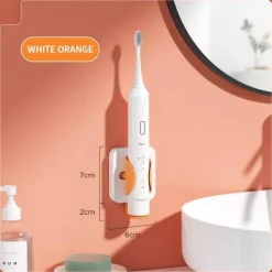 Zahnbürstenhalter zur Wandmontage – Badezimmer-Organizer mit Schwerkraftsensor