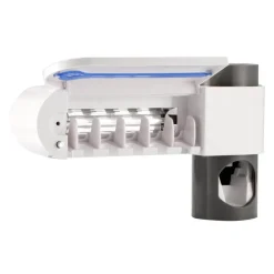 Zahnbürsten-Organizer – Desinfektionshalter zur Wandmontage