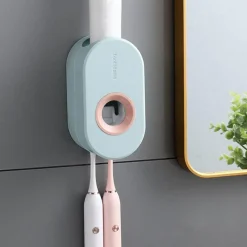 Zahnpastaspender zur Wandmontage – Eleganter Badezimmer-Organizer