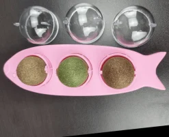 Zahnpflege-Kauspielzeug für Katzen, 3-in-1-Backenzahn-Reinigungsstab für frischen Atem, gesunde Zähne