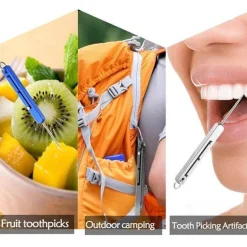 Zahnstocher aus Titanlegierung – Tragbares, hochfestes Werkzeug