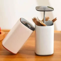 Zahnstocherhalter-Spender - Pop-up-Desktop-Organizer