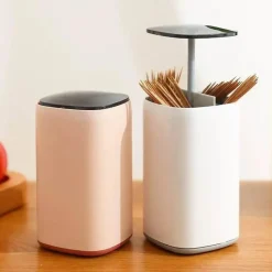 Zahnstocherhalter-Spender - Pop-up-Desktop-Organizer