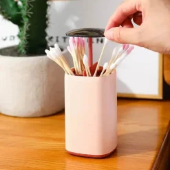 Zahnstocherhalter-Spender - Pop-up-Desktop-Organizer