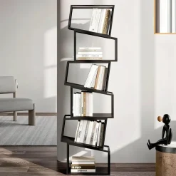 Zane Bücherregal – Modernes Bücherregal aus Holz