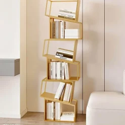 Zane Bücherregal – Modernes Bücherregal aus Holz