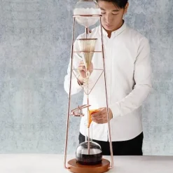 Zen-Kaffeemaschine – Stilvolles japanisches Oberkannendesign