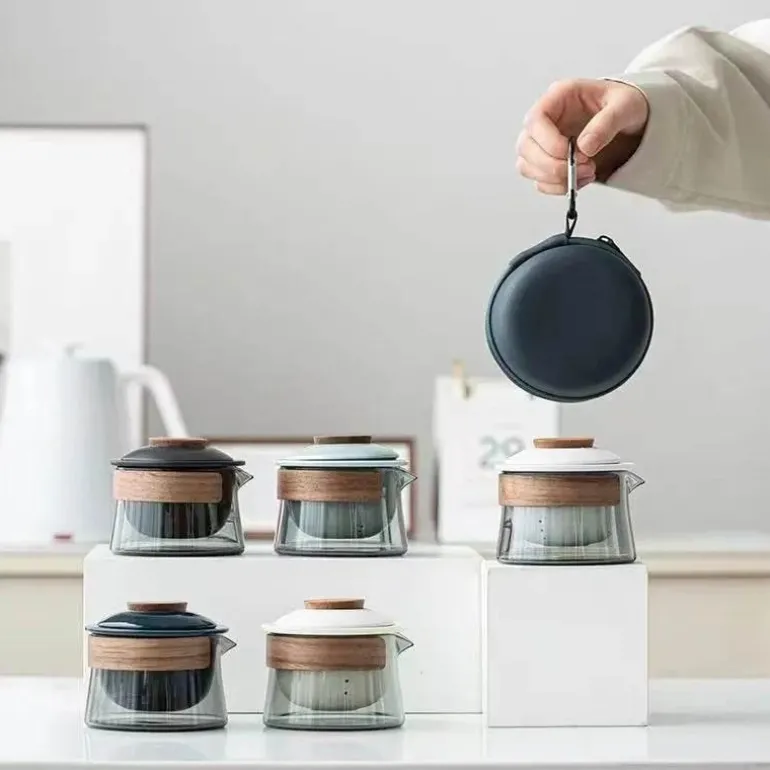 Zen-Teeset – Teekanne und Teetasse für zu Hause und unterwegs
