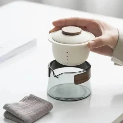 Zen-Teeset – Teekanne und Teetasse für zu Hause und unterwegs