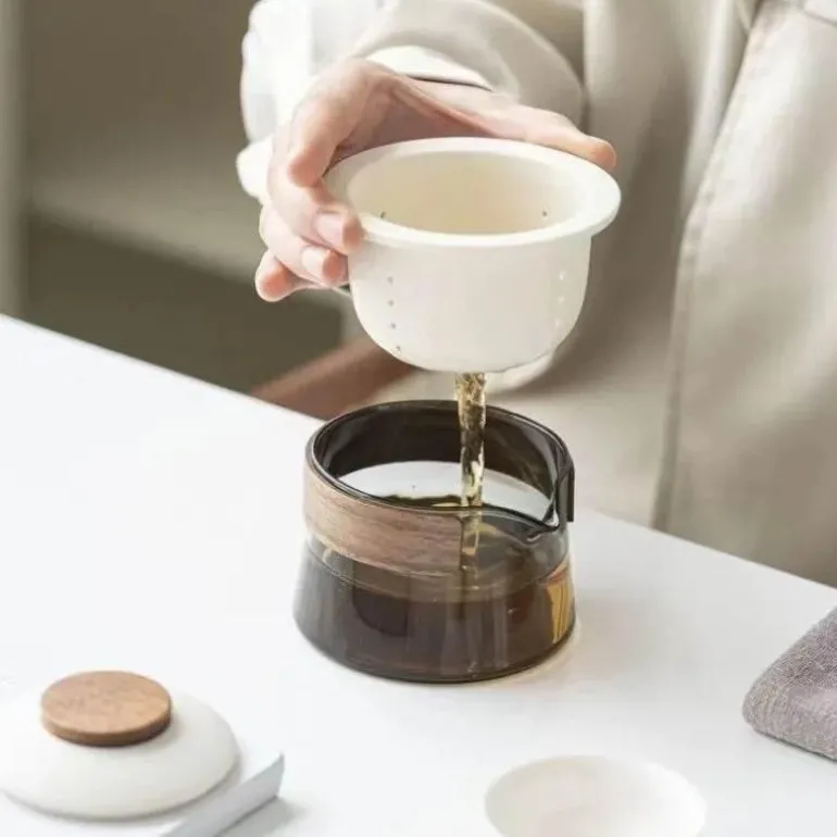 Zen-Teeset – Teekanne und Teetasse für zu Hause und unterwegs