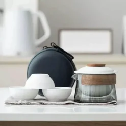 Zen-Teeset – Teekanne und Teetasse für zu Hause und unterwegs