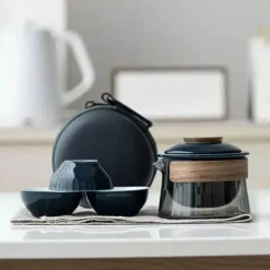 Zen-Teeset – Teekanne und Teetasse für zu Hause und unterwegs
