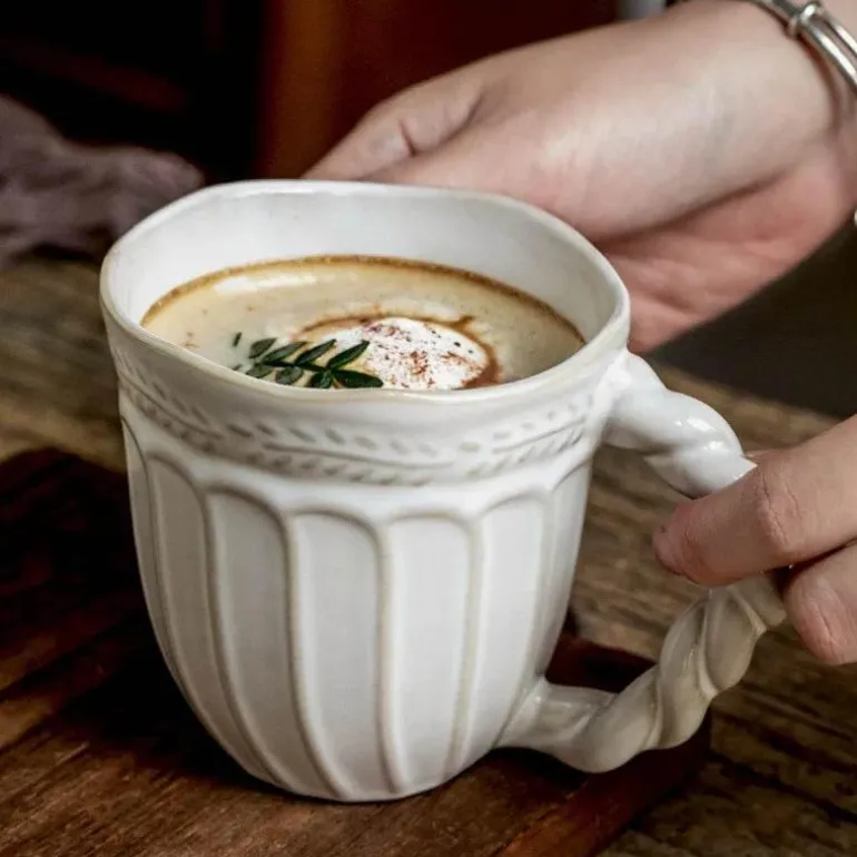 Zervas Keramiktasse – Stilvolle Kaffeetasse für Zuhause und das Büro