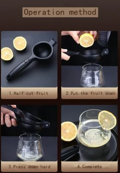 Zitronenpresse – Minimalistische Zitruspresse