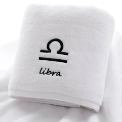 Zodiac Bath Towel Set - Astrological Decor Towels