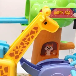 Zoo-Abenteuer-Schiebebahn-Spielzeug – Lernspaß für Kinder