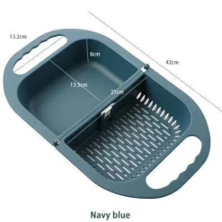 Zusammenklappbarer Abflusskorb – faltbares Küchenspülensieb