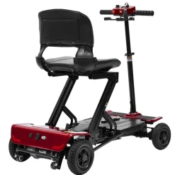 Zusammenklappbarer Elektroroller für Senioren – Einfache Mobilitätslösung per Knopfdruck