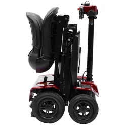 Zusammenklappbarer Elektroroller für Senioren – Einfache Mobilitätslösung per Knopfdruck