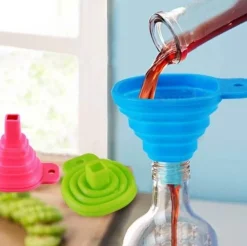 Zusammenklappbarer Trichterbehälter – Praktisches faltbares Küchenwerkzeug