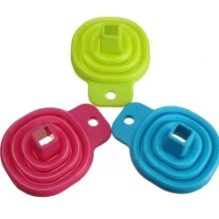 Zusammenklappbarer Trichterbehälter – Praktisches faltbares Küchenwerkzeug